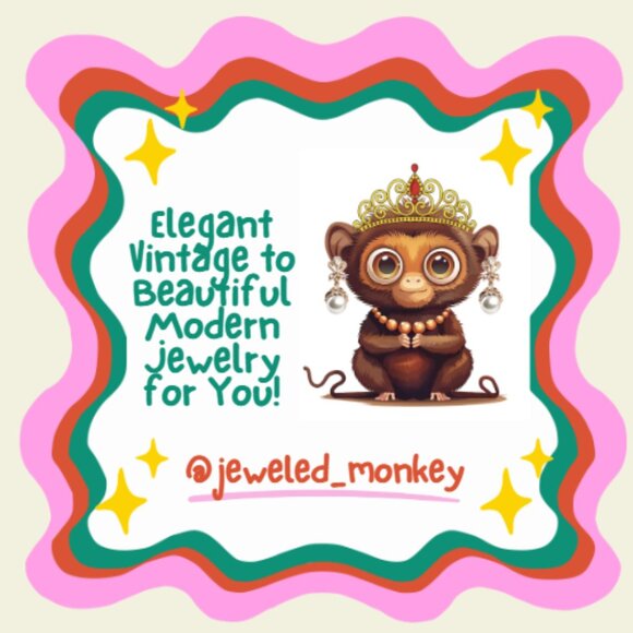 VTG to MOD Jewelry - Like this Listing to be Notified When @jeweled_monkey is Going Live!